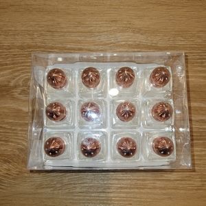 Artland American Diner Collection Copper Salt And Pepper Shakers Set of 12.  New